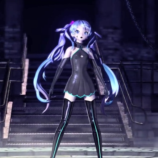 miku ghost rule outfit