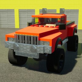 lego twister dodge ram truck