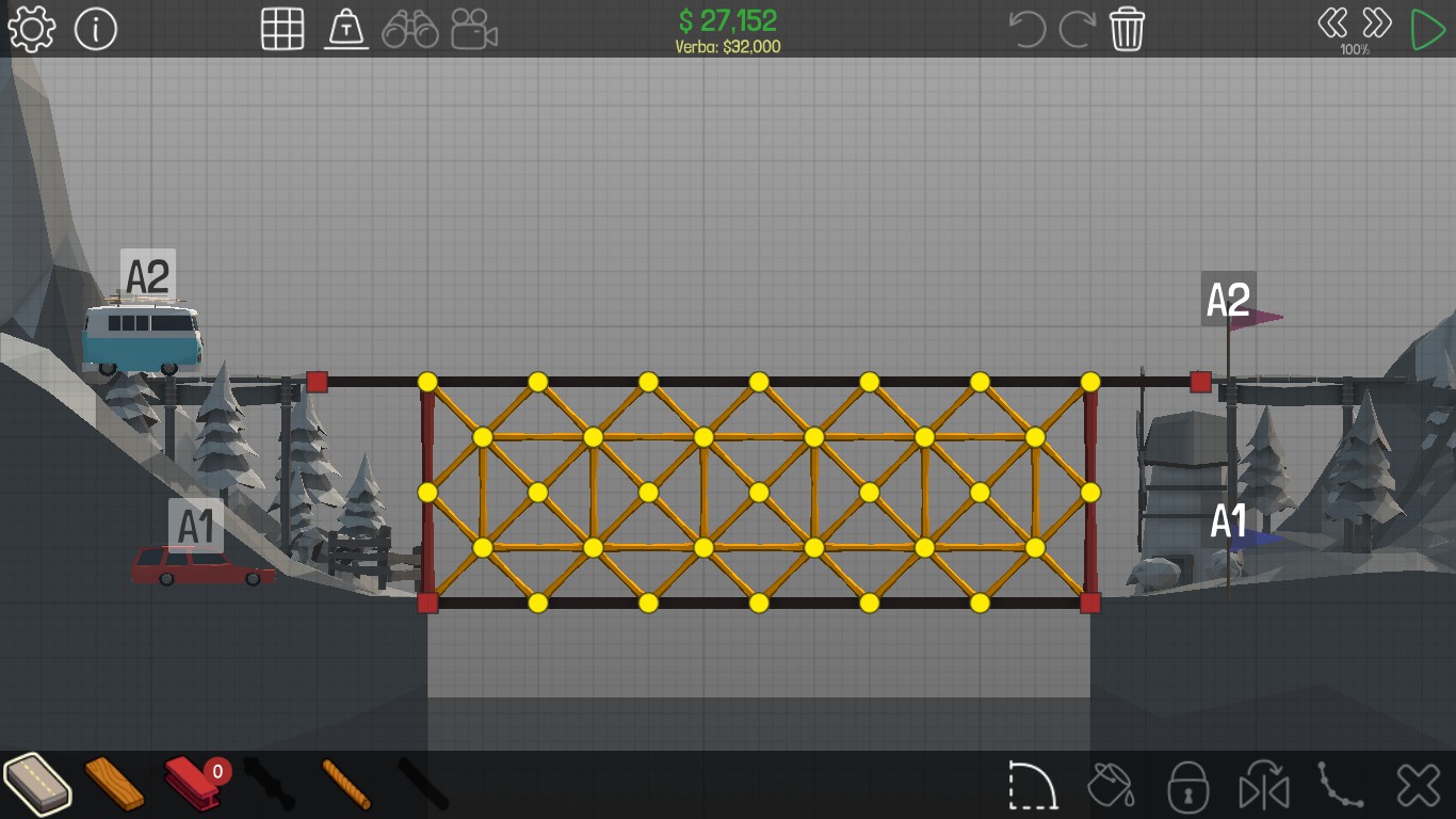 Steam コミュニティ ガイド Poly Bridge Walkthrough With Images Of Projects