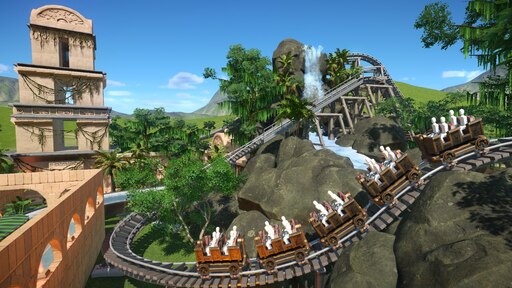 Steam Workshop Amazon Adventure Jungle Coaster and Boat Ride