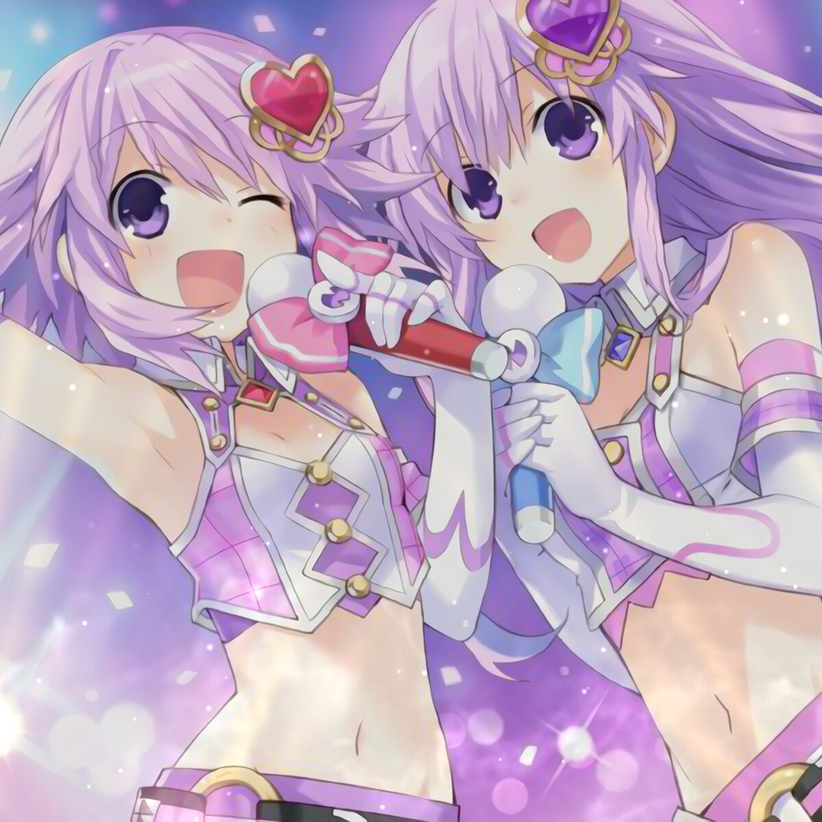 Hyperdimension Neptunia Neptune + Nepgear [BGM]