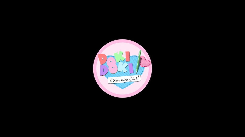 Doki Doki Literature Club Logo Maker