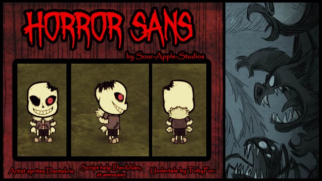 Horror!Sans - Undertale AU by H3XAGON3ST on Newgrounds