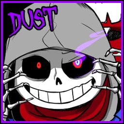 Dust Sans Murder Sans Sticker - Dust Sans Murder Sans Sans