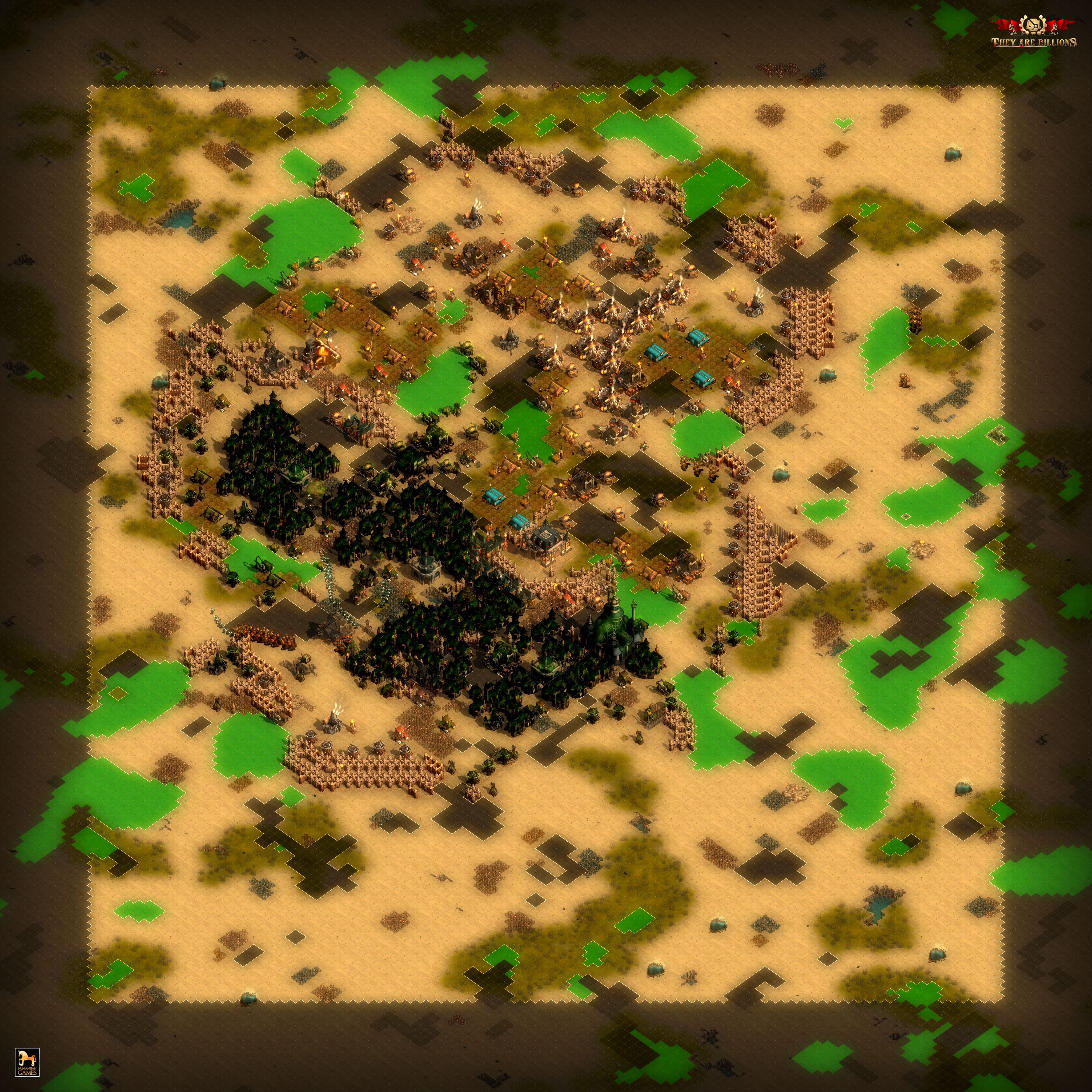 where to play they are billions custom map