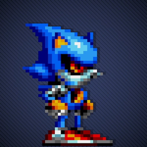 Metal Sonic Instead Of The Mania Metal Sonic Lol - Metal Sonic
