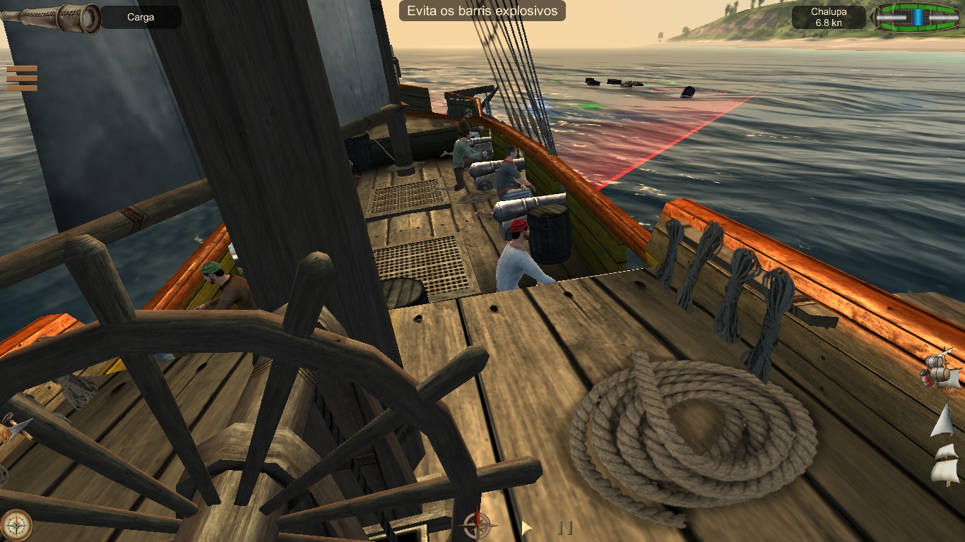 the pirate caribbean hunt full ship customization