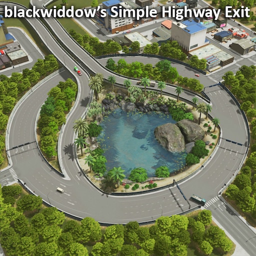 Warsztat Steam::blackwiddow's Simple Highway Exit.