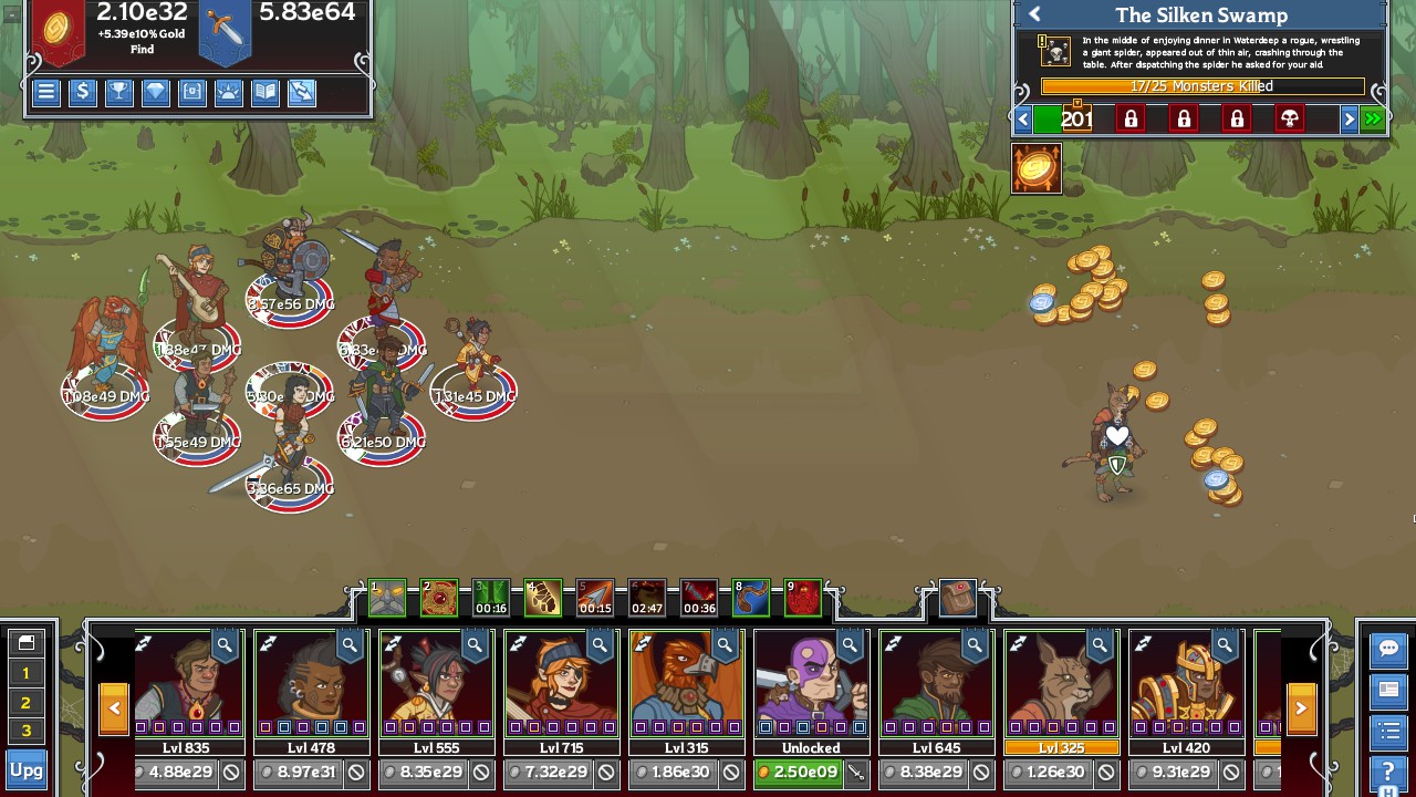 idle champions of the forgotten realms formation strategy