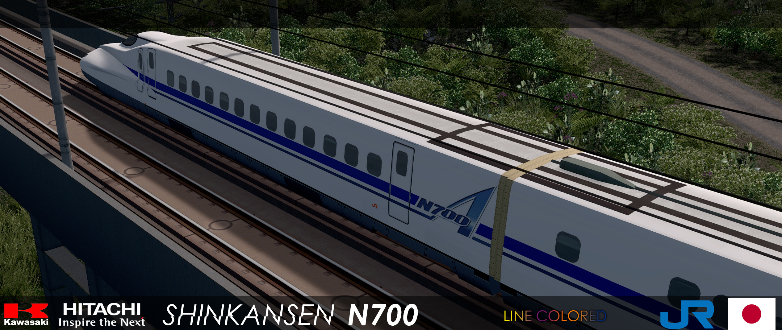 เวิร์กชอปบน Steam::Shinkansen N700 JR Central (9 Cars) เวิร์กชอปบน Steam::Shinkansen N700 JR Central (9 Cars)