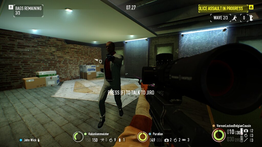 Steam Community Screenshot I Saw Jiro Practicing Karate During A Safehouse Raid