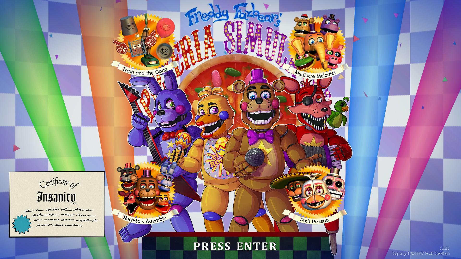 План пицца плекса фнаф 9