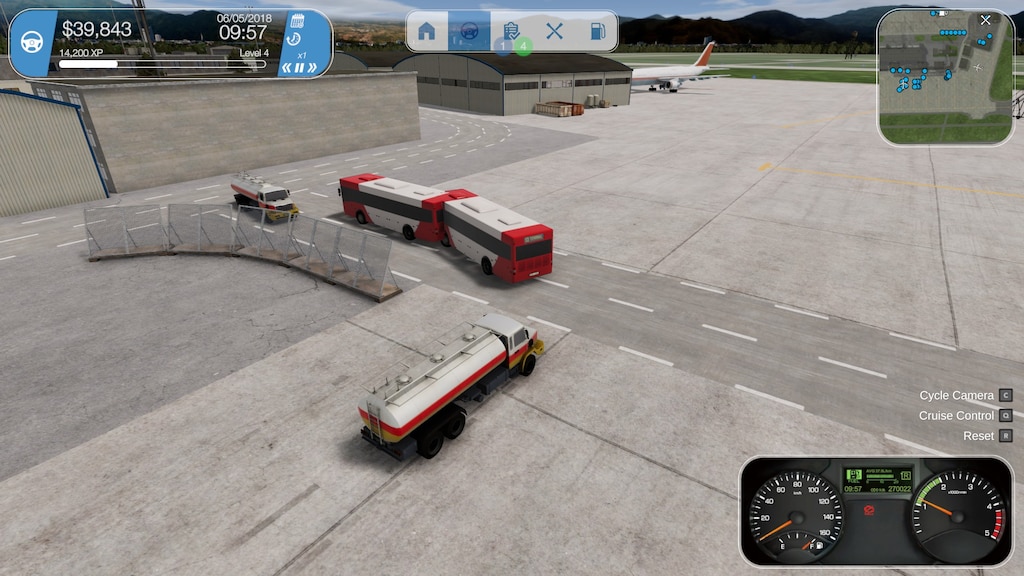  Airport Simulation (PS4) : Video Games