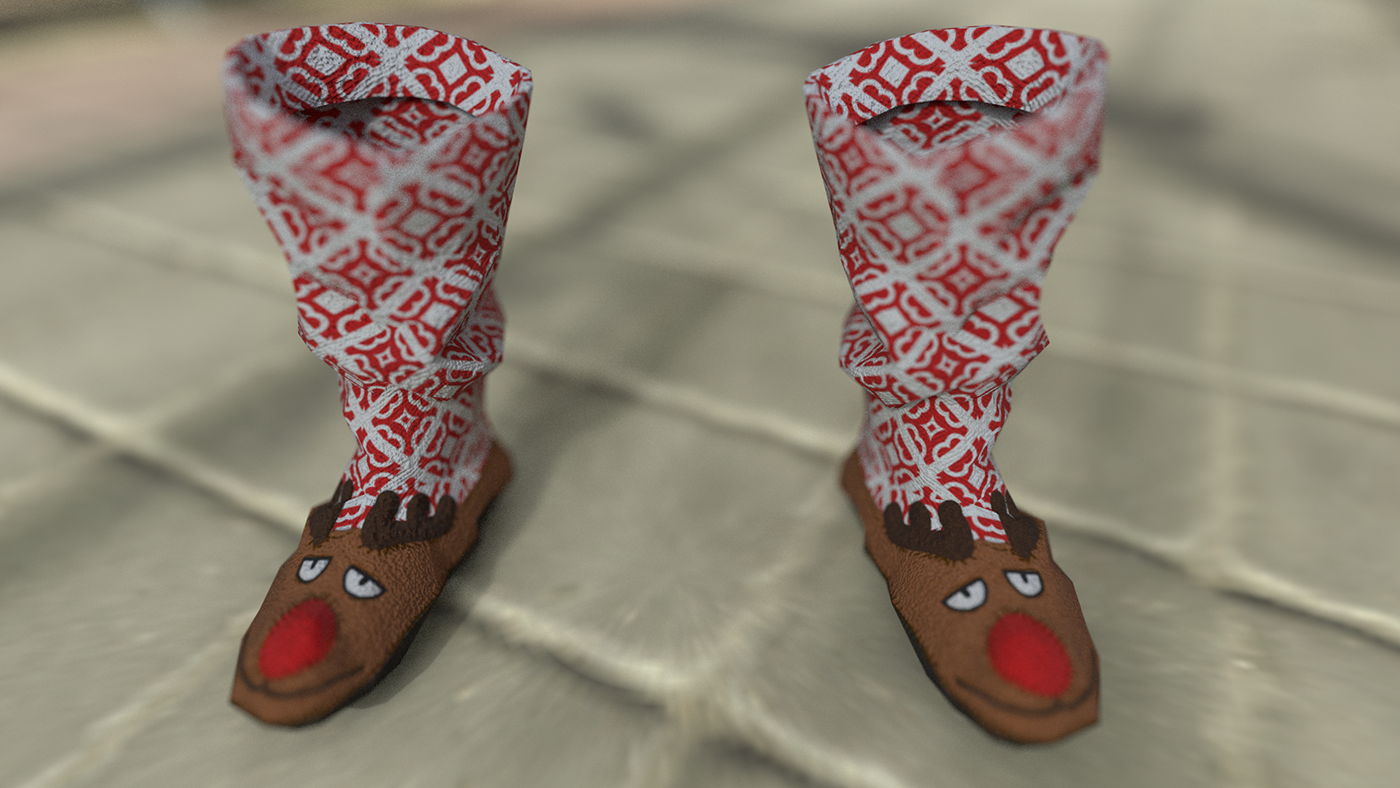 Rudolph Slippers thumbnail 2