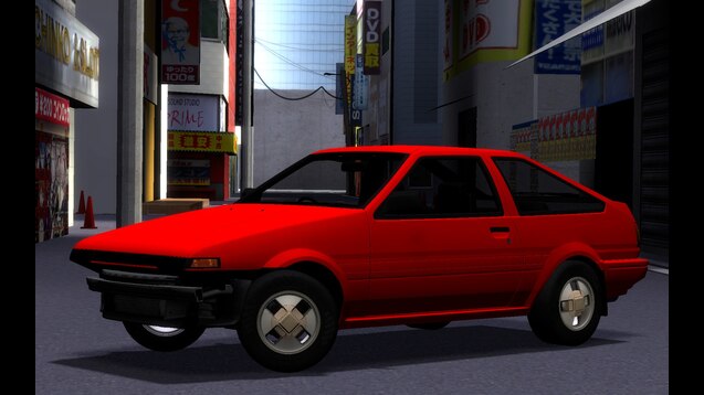 Steam Workshop::Xeno's Cars - Toyota Sprinter Trueno Initial D (AE86)