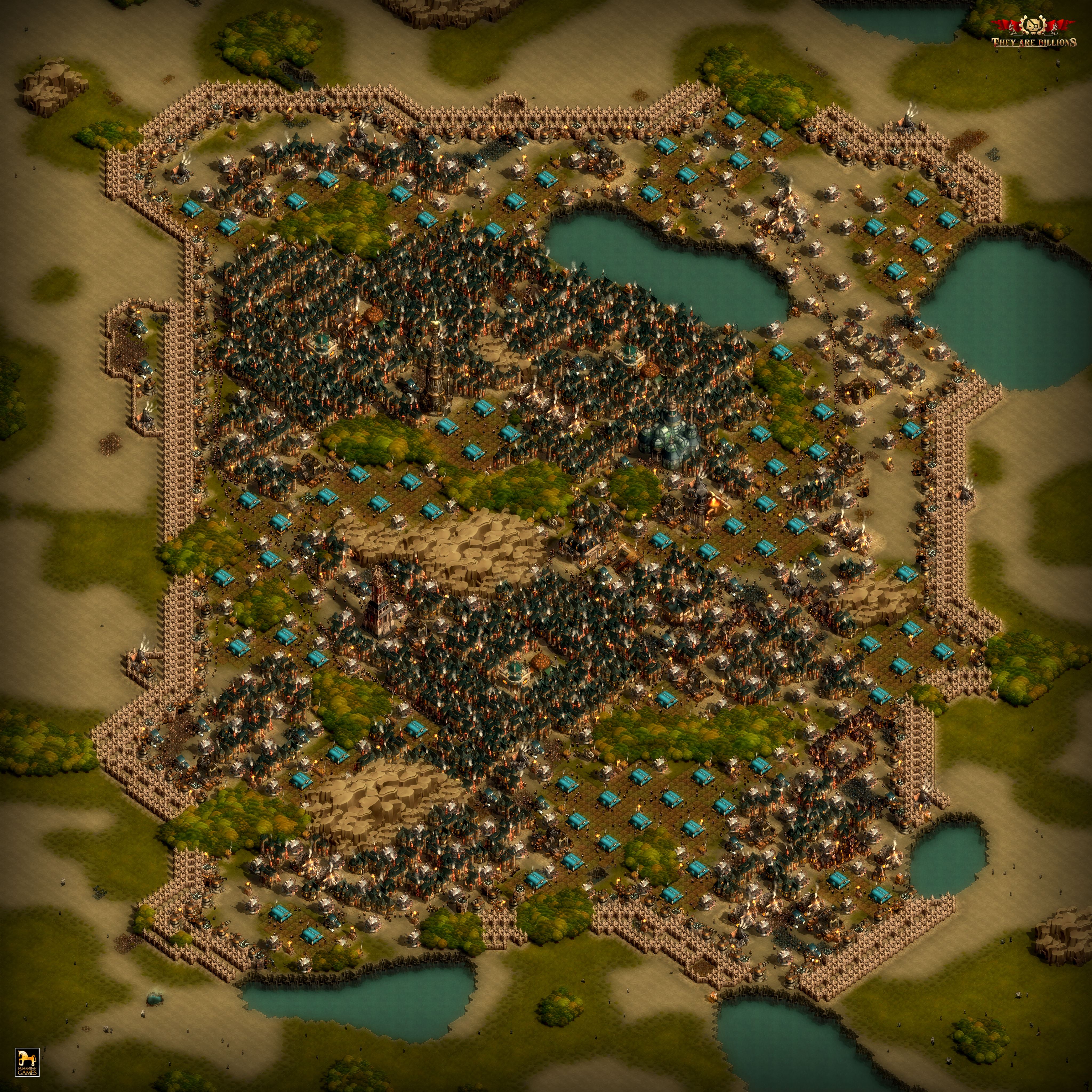 they are billions castle defense custom map