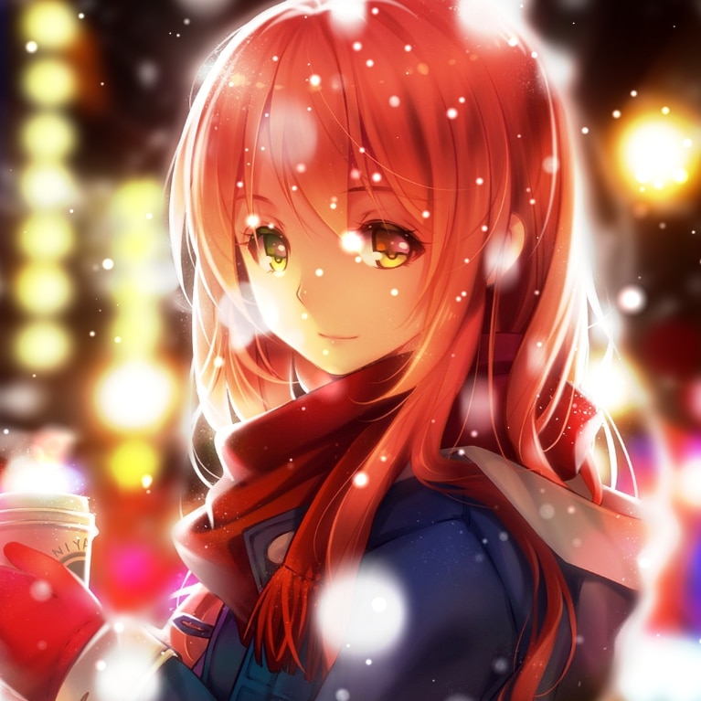 Christmas Anime Girl