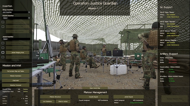 ArmA 3 Gameplay - Havoc 2 Platoon Mission 