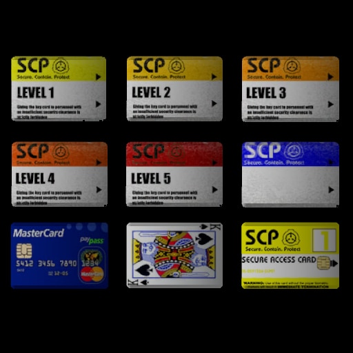 Level 5 Scp Keycards