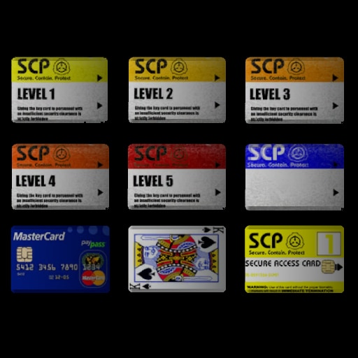 Steam Workshop Scp Key Cards