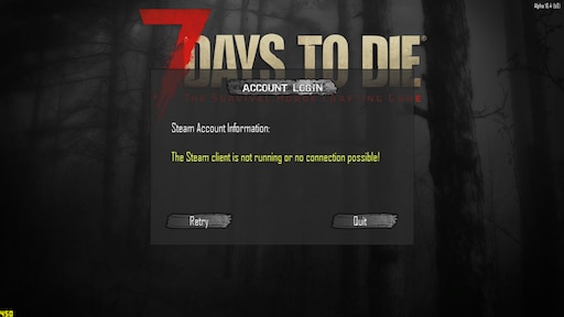Could not fully initialize steam 7 days to die что делать фото 2
