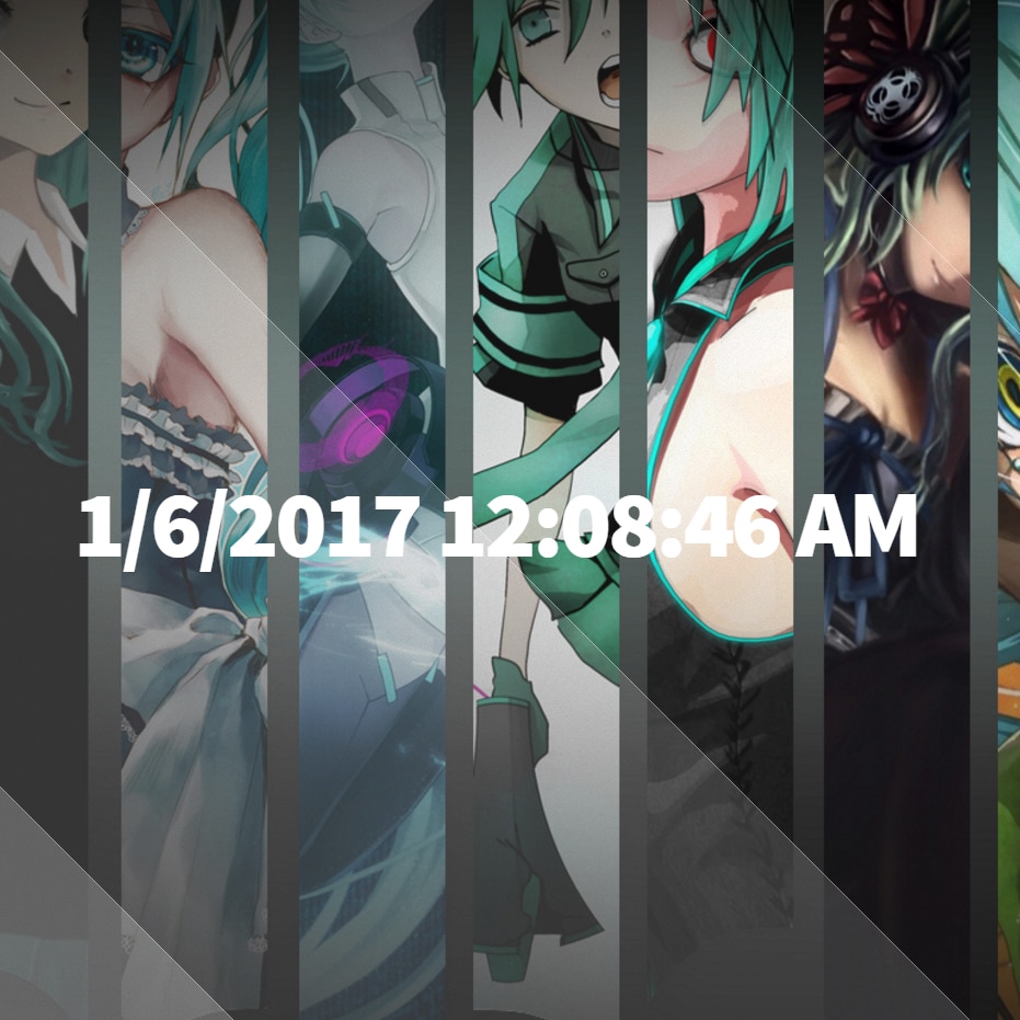 Hatsune Miku Moving Wallpaper Beta v5