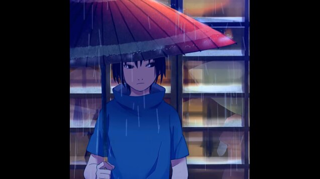 Steam Workshop::Sasuke Uchiha Rain Wallpaper 1080p