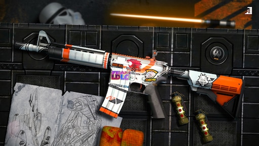 M4a4 asiimov battle scarred фото 101