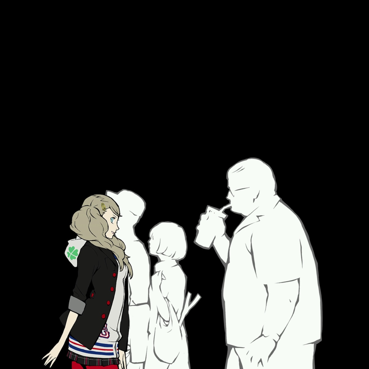 Persona 5 Crowd Animated Dynamic