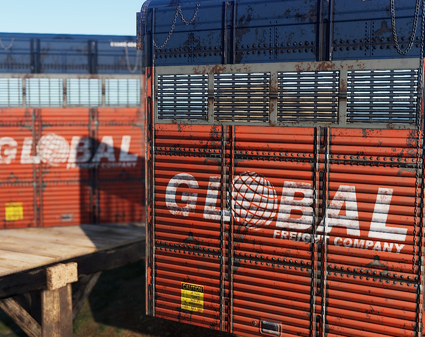 Cargo Truck Garage Door thumbnail 6