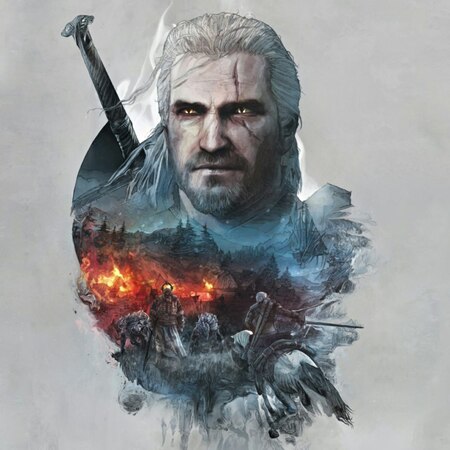 Geralt Of Rivia / Steelbook Art