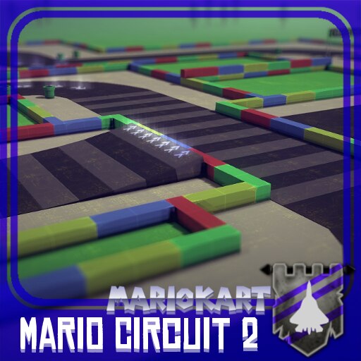 Steam 创意工坊::[1-8P] Mario Circuit 2 - Super Mario Kart Track