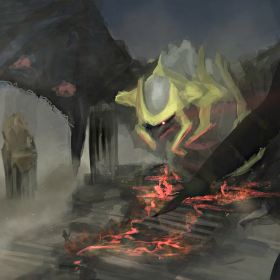 Giratina's Entrance at Spear Pillar   (Pokemon)