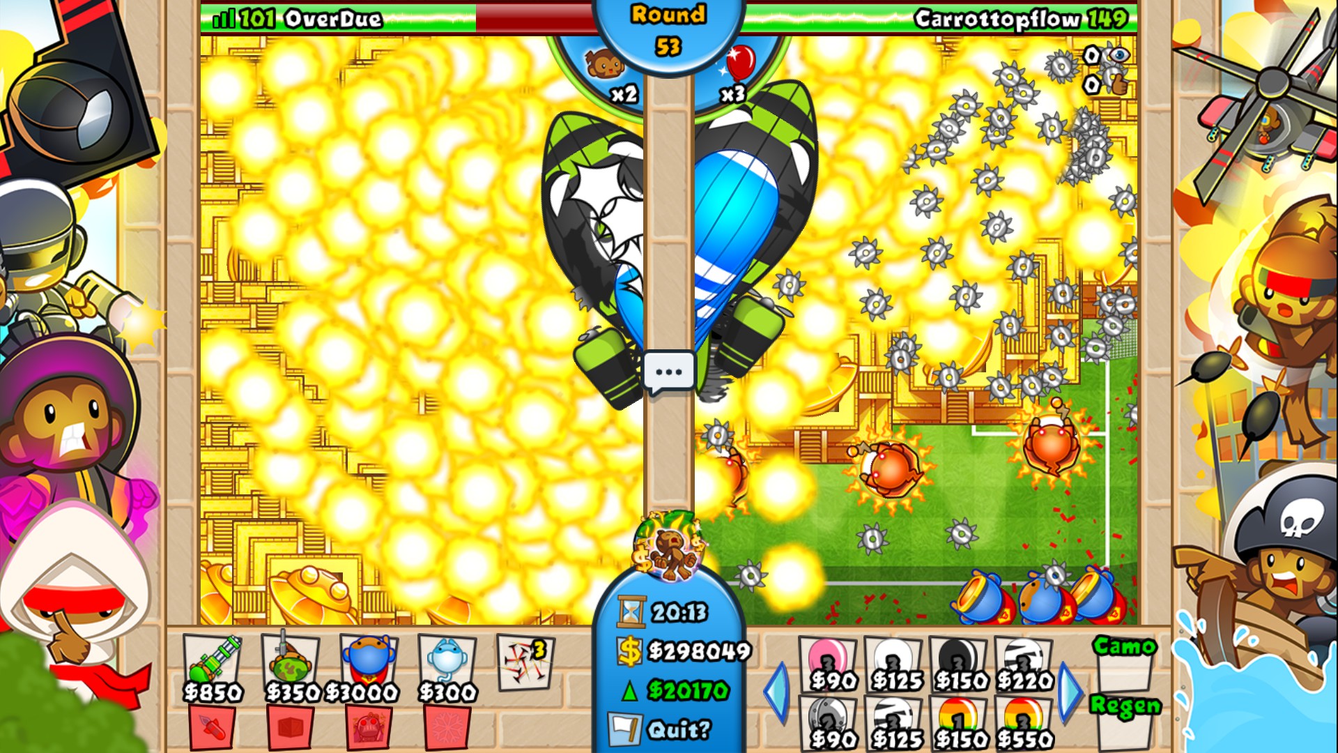 bloons td battles unblocked