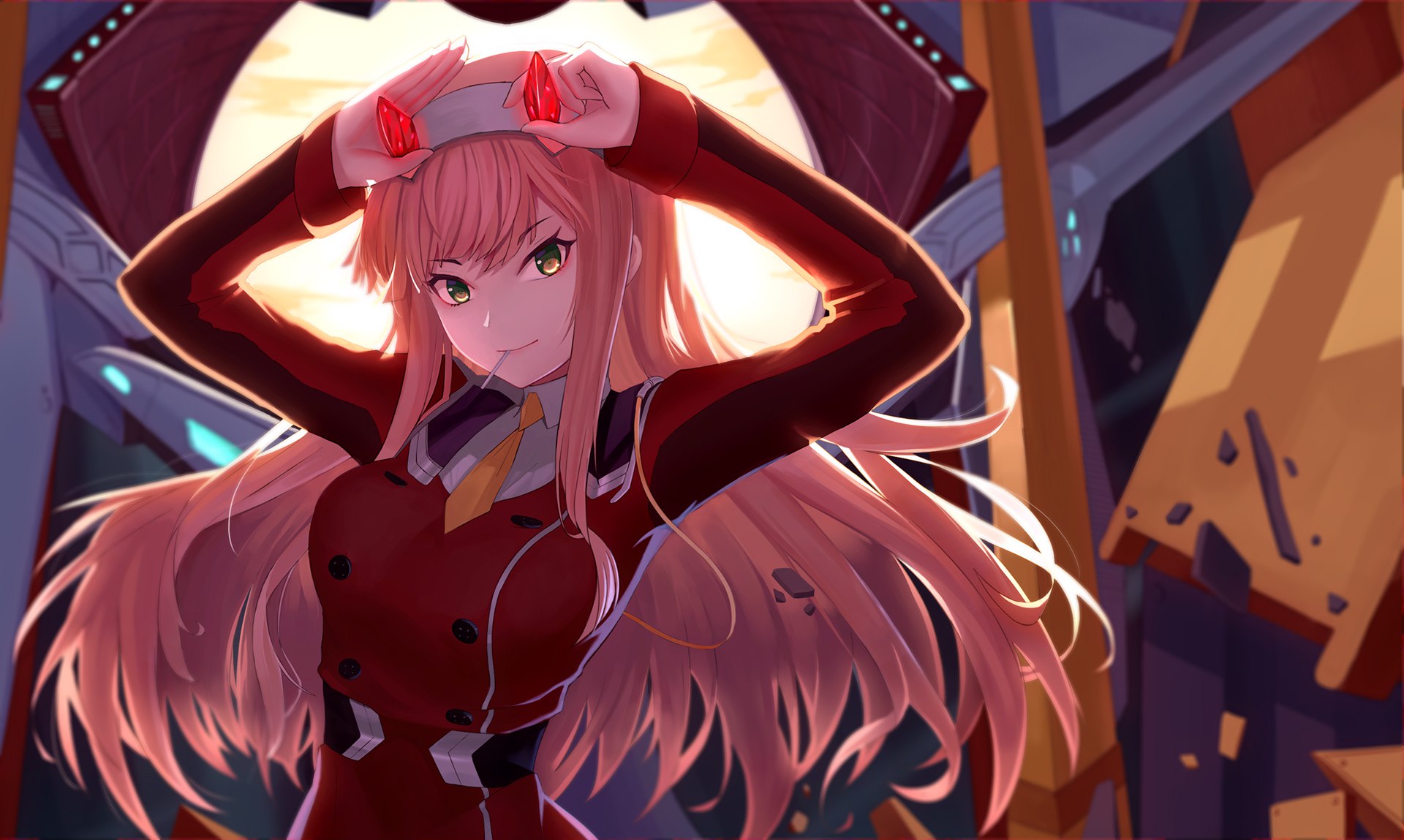 Zero Two Wallpaper 1920x1080 - HD Wallpaper For Desktop ...