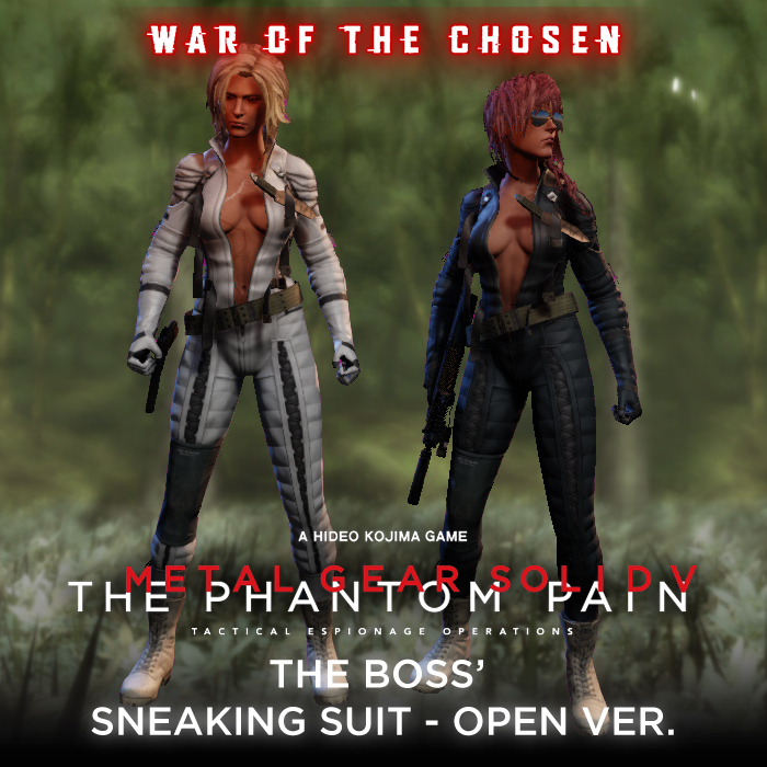WotC] MGSV: TPP :: The Boss' Sneaking Suit - Open Ver. - Skymods