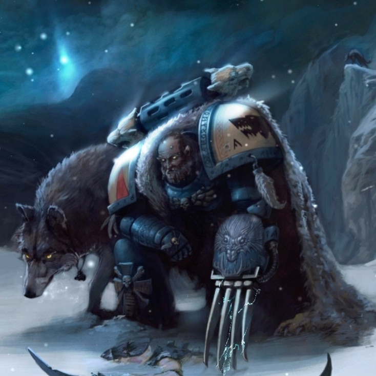 warhammer 40K ( space wolf)