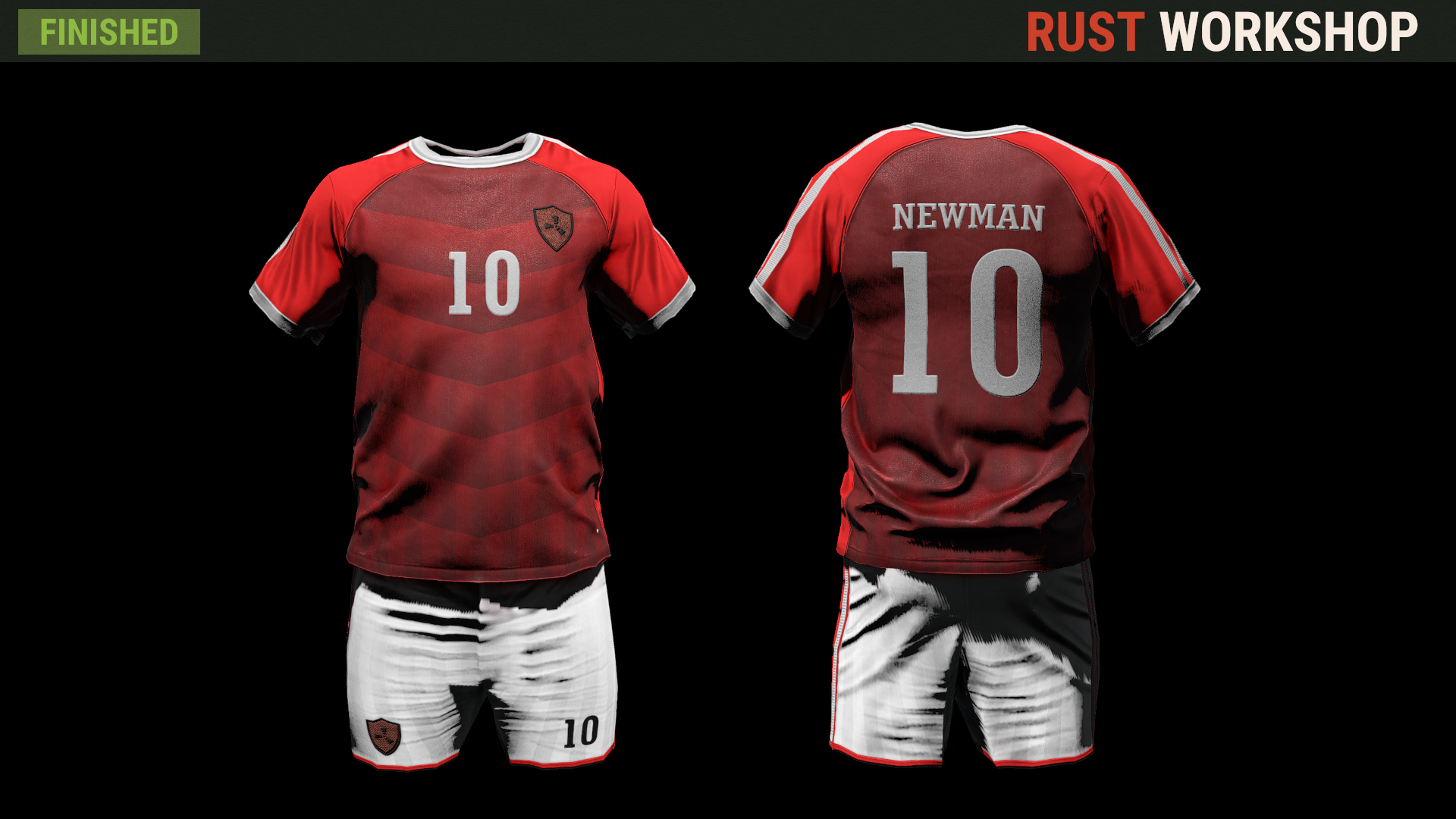 Rust Footballer Shorts