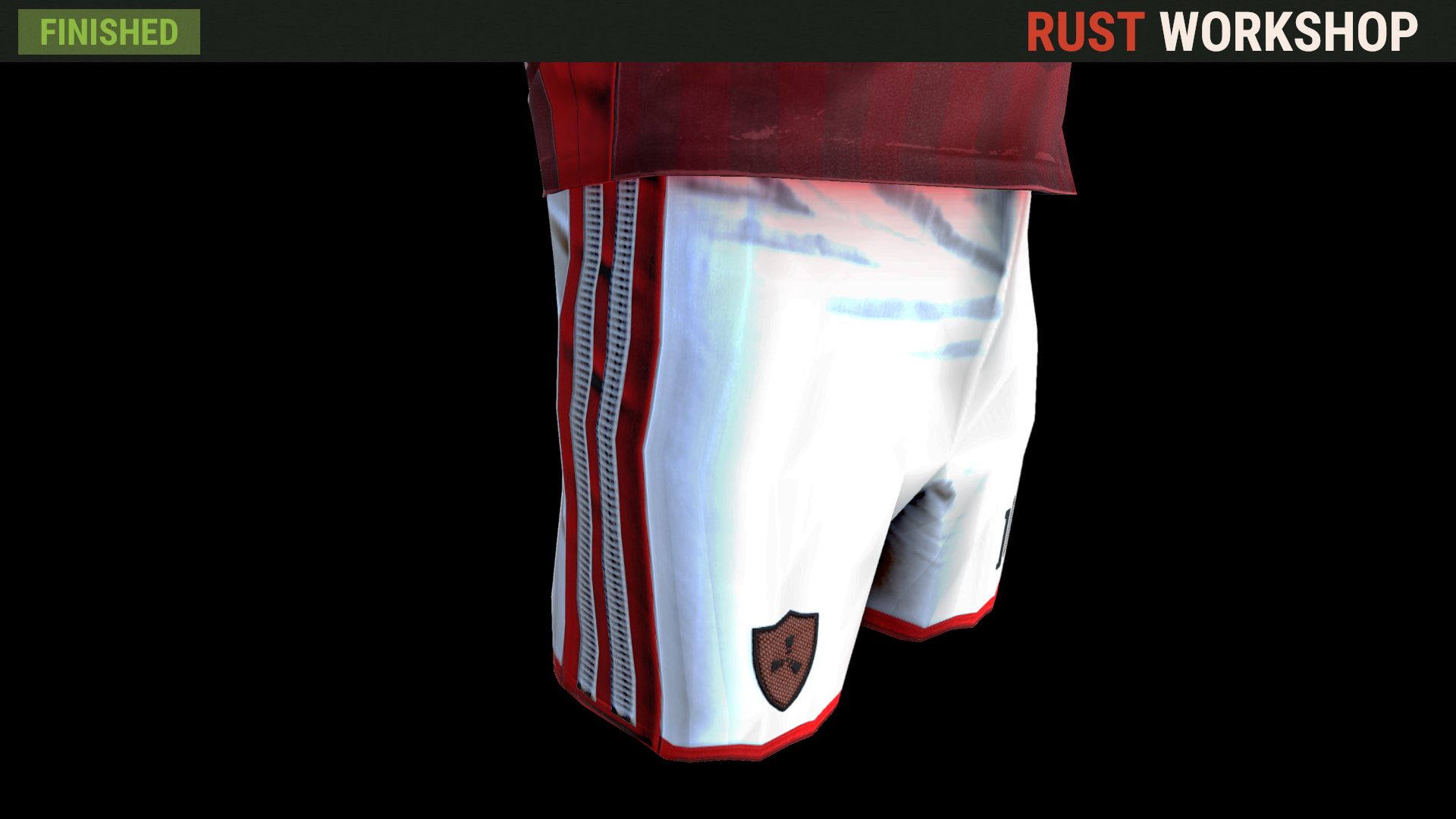 Rust Footballer Shorts
