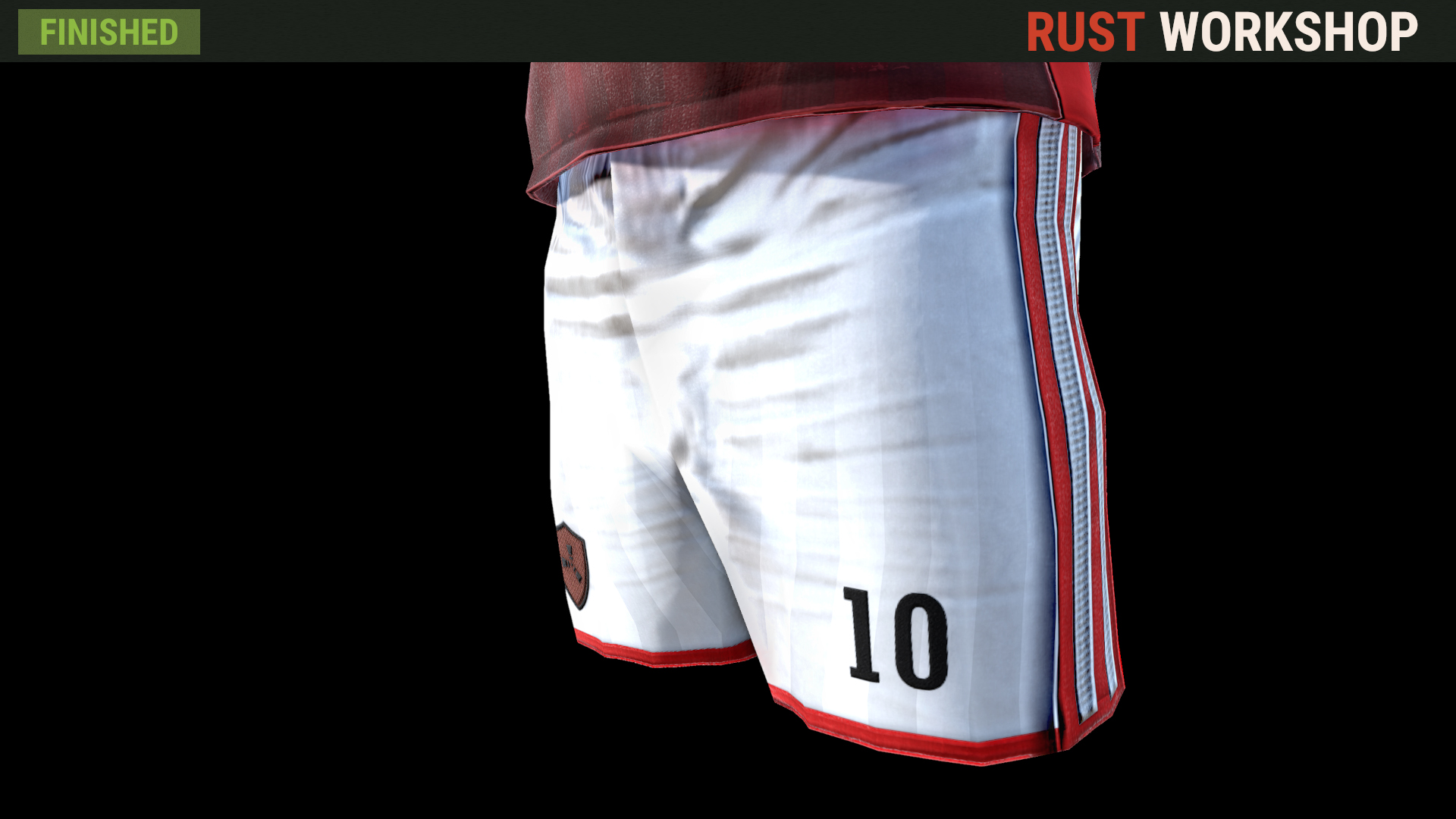 Rust Footballer Shorts