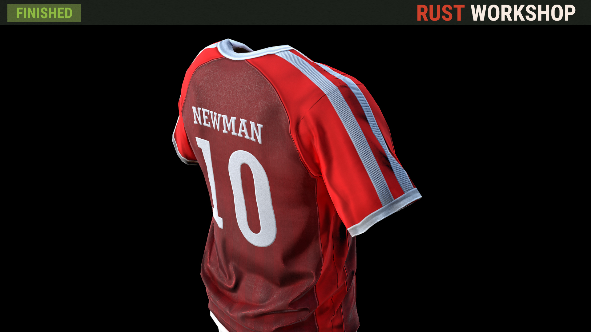 Rust Footballer Shirt