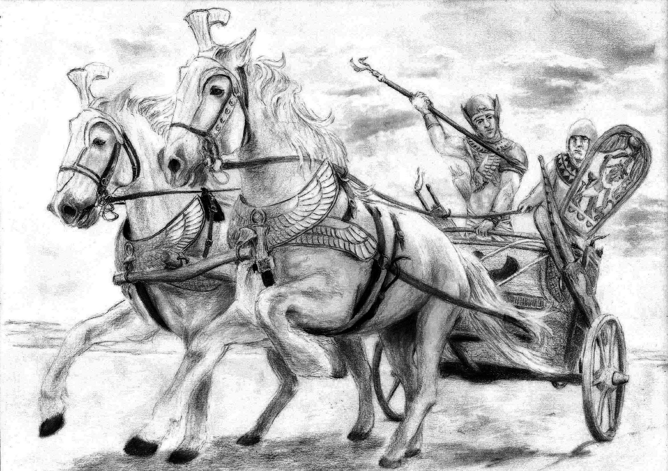 Колесница рисунок. Колесница эскиз. Тату колесница. Эскизы татуировок колесница
