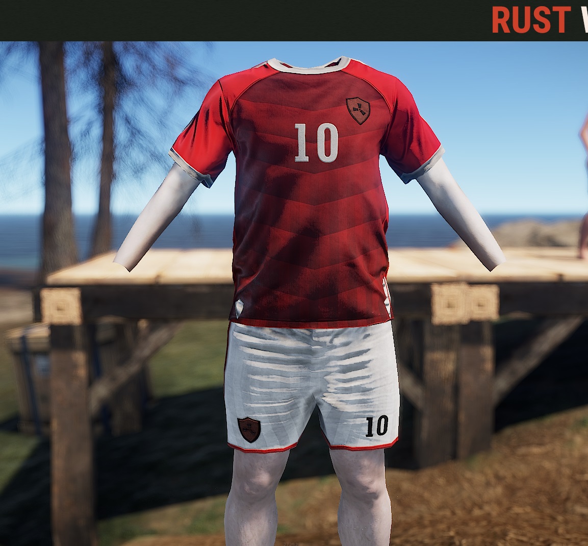 Rust Footballer Shirt thumbnail 5