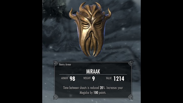 Steam Workshop::Better Miraak Mask [Requires Dragonborn