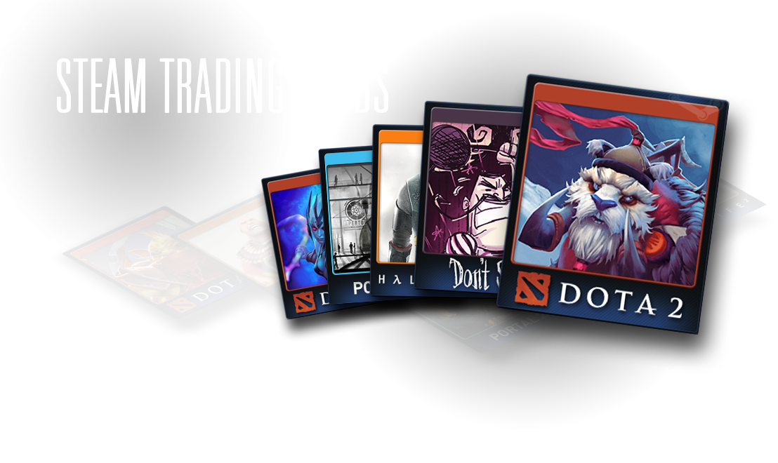 Resultado de imagem para steam trading cards no background