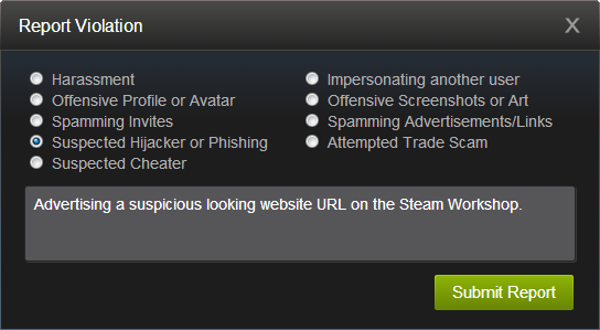 Сообщество Steam :: Руководство :: Evitando formas comuns de Scam