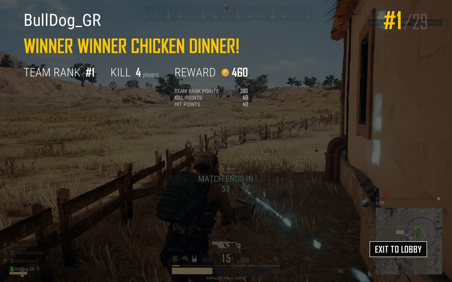 Lets see your Winner Winner Chicken Dinner screenshots! - Page 3 682A175CC3570F6D7A7F9B2EBF5739A2A22C70AB