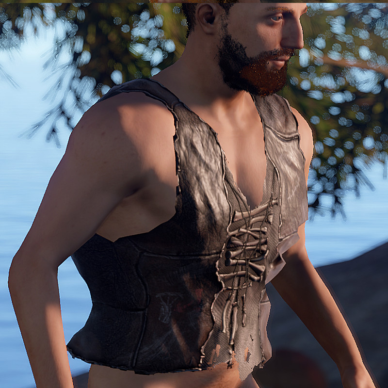 Tribesman Hide Shirt thumbnail 5