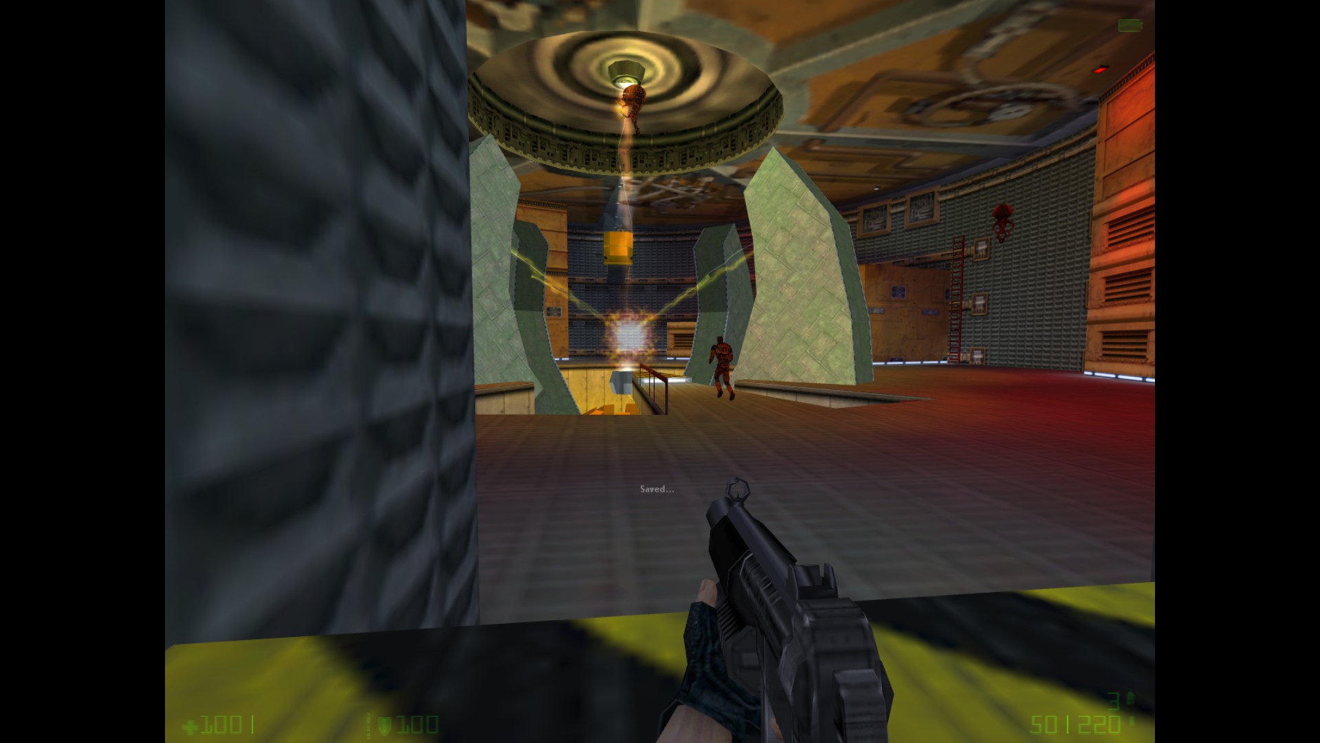 half life opposing force free