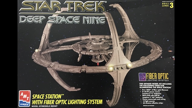 PRE-SALE STAR TREK DEEP SPACE NINE SPACE STATION AMT NEW 